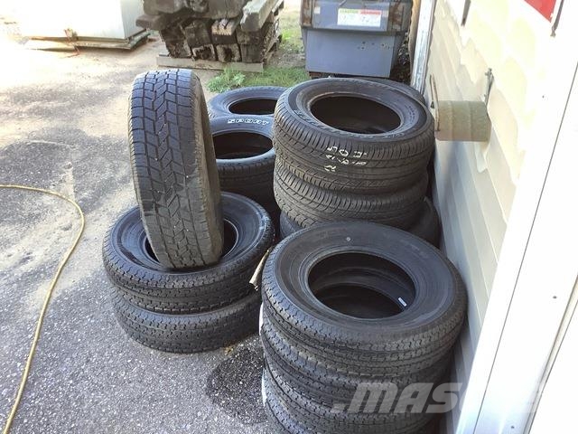 Quantity of Tires (Unused) Tyres, wheels and rims
