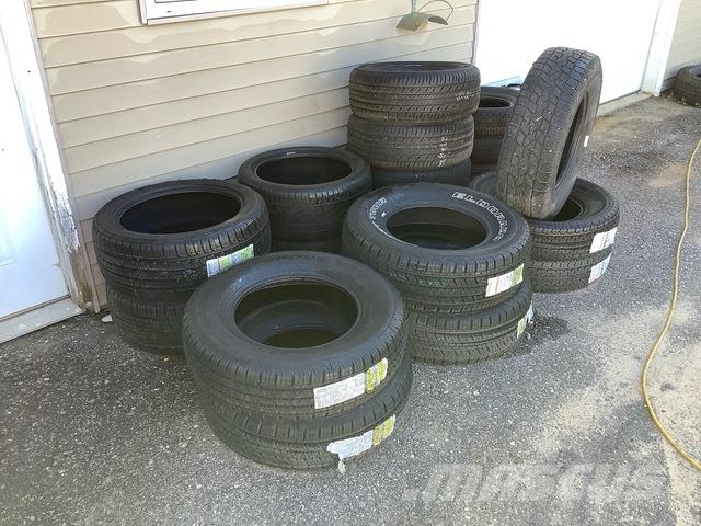 Quantity of Tires (Unused) Tyres, wheels and rims