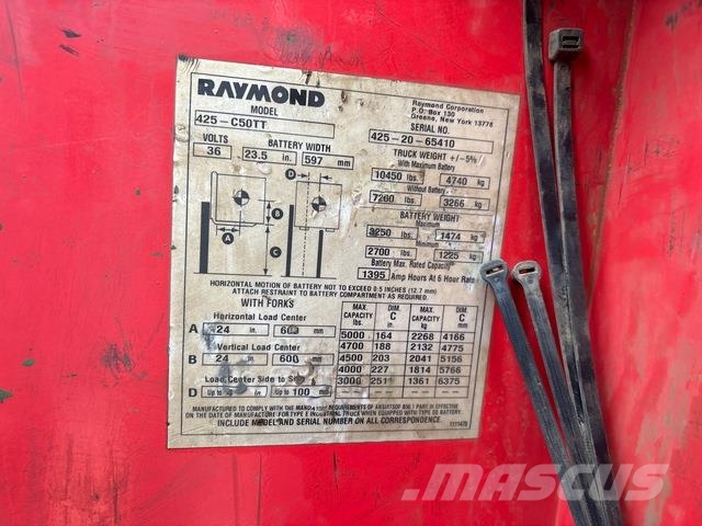 Raymond 425-C50TT Električni viljuškari