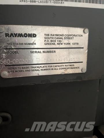 Raymond 560-OPC30TT Electric Order Picker Forklift Строителство - Други