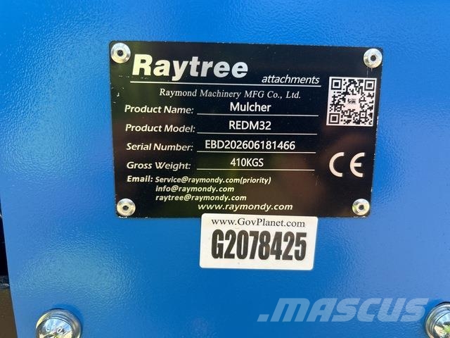Raytree REDM32 Další stroje na zpracování půdy a příslušenství