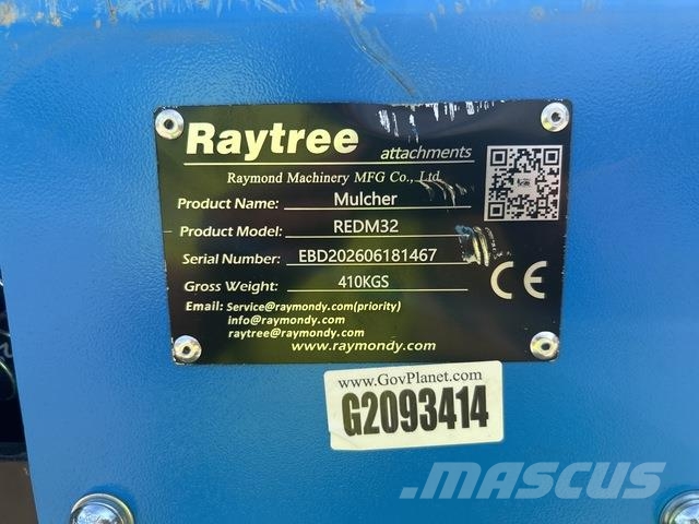 Raytree REDM32 Další stroje na zpracování půdy a příslušenství