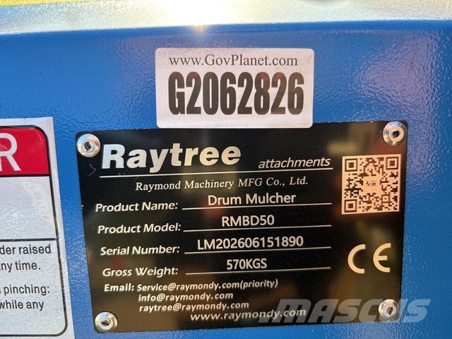 Raytree RMBD50 Metsä murskaimet