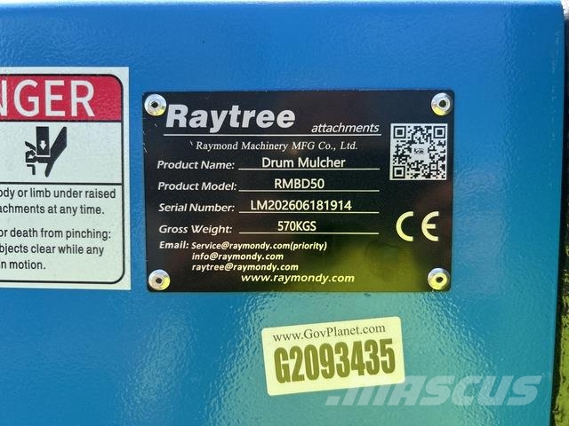Raytree RMBD50 Trituradoras forestales