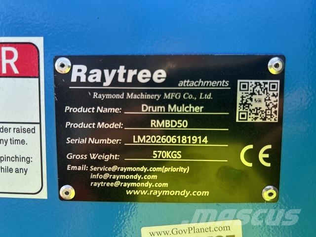 Raytree RMBD50 Trituradoras forestales