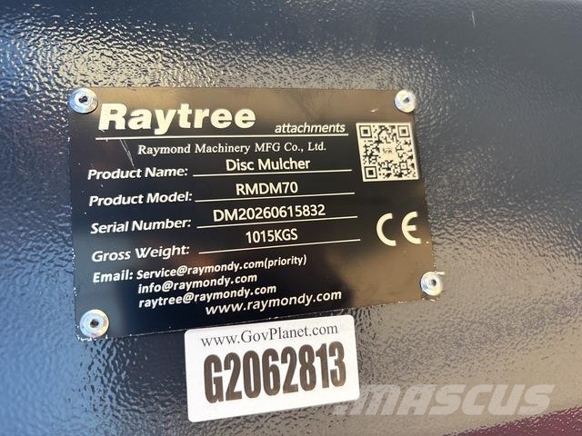 Raytree RMDM70 Metsä murskaimet