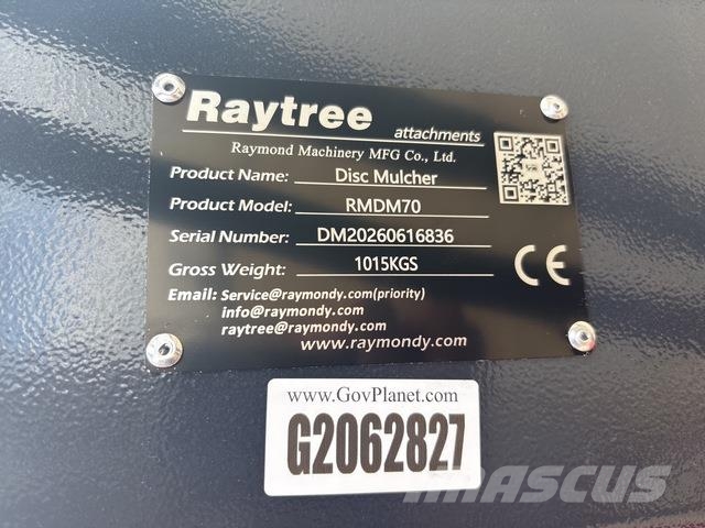  Raytree RMDM70 Trituradoras forestales