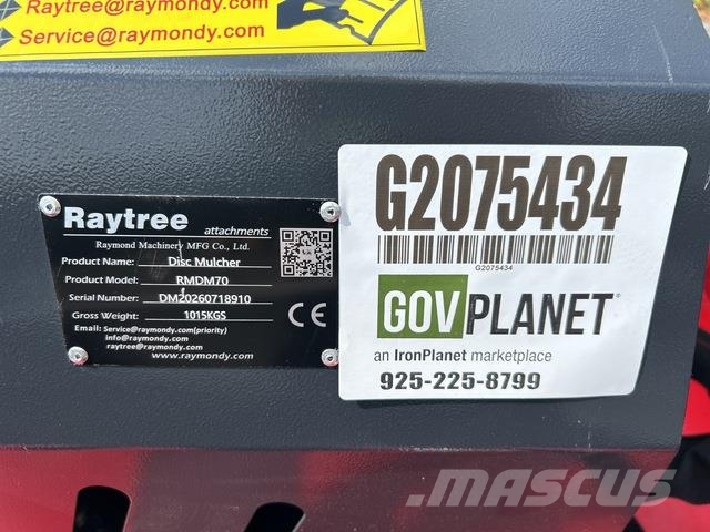 Raytree RMDM70 Metsä murskaimet