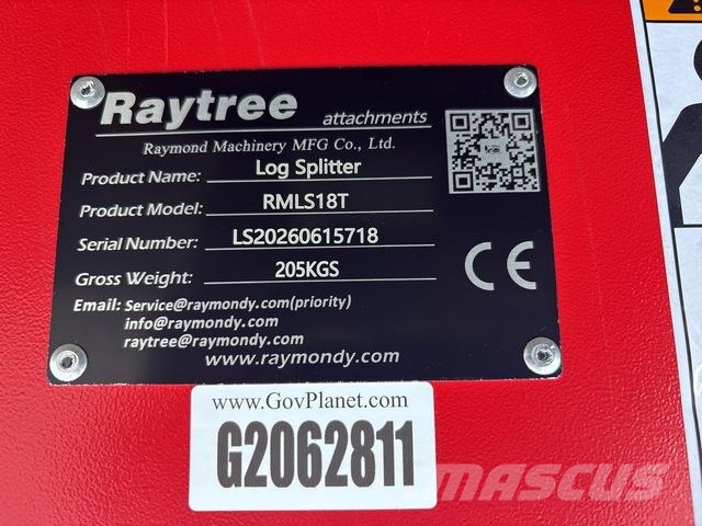 Raytree RMLS18T Машини за цепене и рязане на дърва