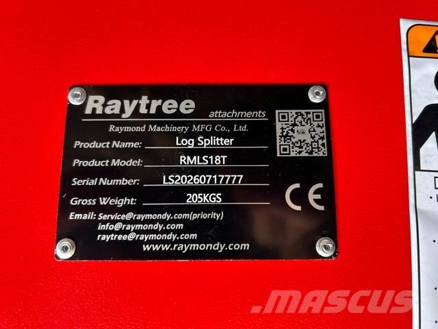 Raytree RMLS18T Wood splitters and cutters
