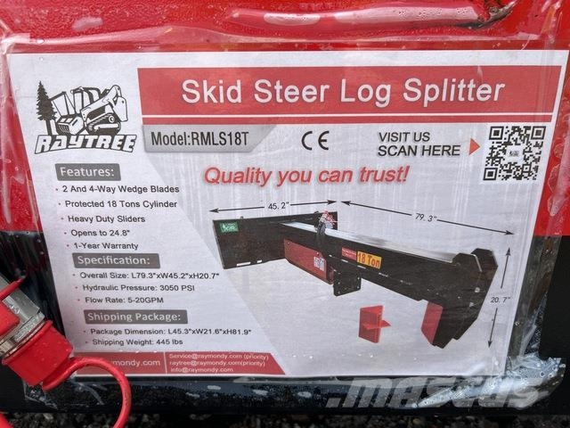 Raytree RMLS18T Wood splitters and cutters