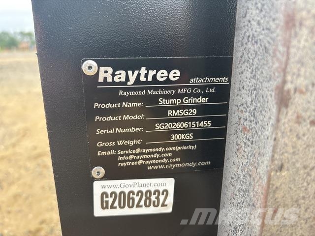 Raytree RMSG29 Stump grinders