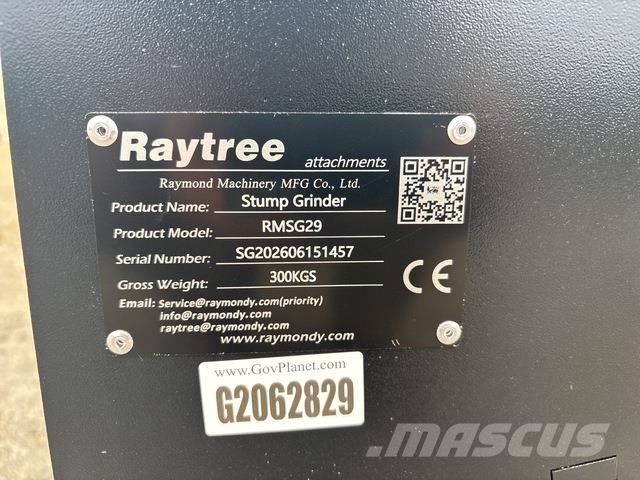 Raytree RMSG29 Stump grinders