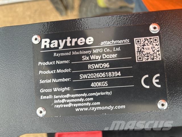 Raytree RSWD96 Telaketjupuskutraktorit