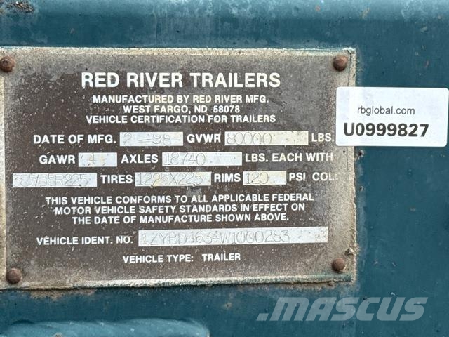 Red River 傾卸式拖車