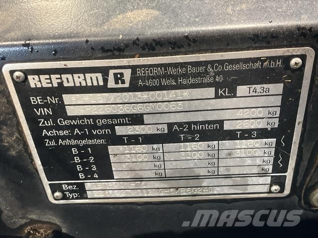 Reform Metrac H75 Taajamatraktorit
