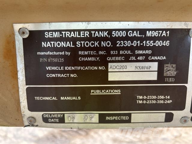 Remtec M967A1 罐體拖車