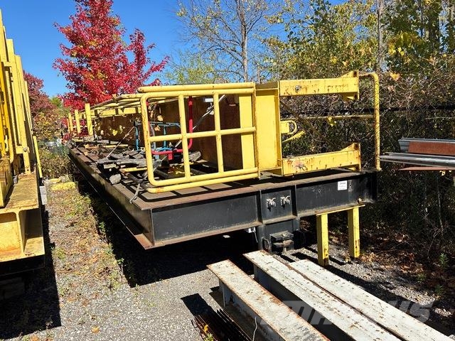 Rigid Rail Installation Cart Dvojcestné rýpadlá