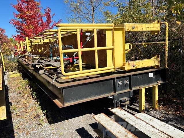 Rigid Rail Installation Cart Dvojcestné rýpadlá