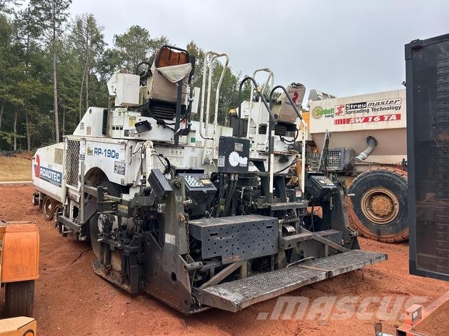 Roadtec RP-190e Asphalt pavers