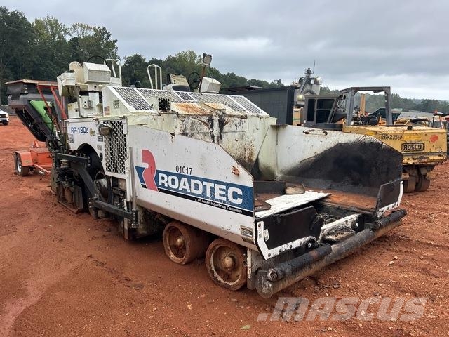 Roadtec RP-190e Asphalt pavers