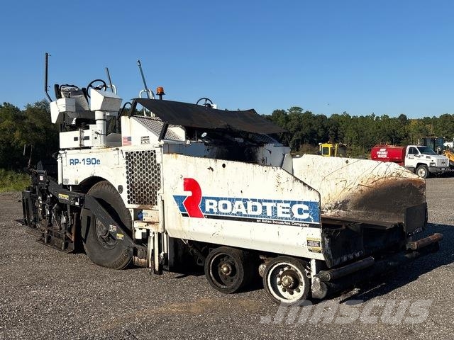 Roadtec RP190E 沥青摊铺机