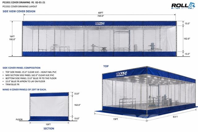 Roll it Booths Containerreinigers