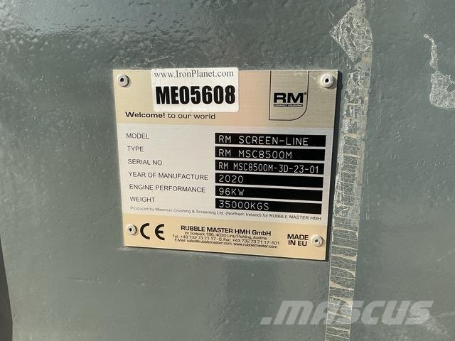 Rubble Master RM MSC8500M Elekler