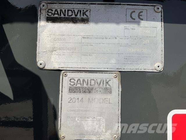 Sandvik QS331 جراشات