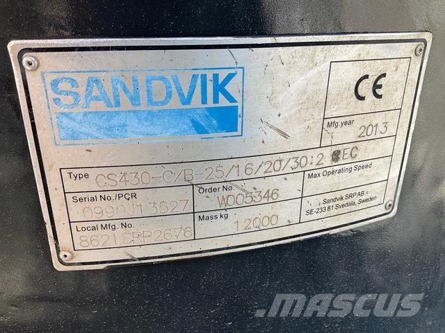 Sandvik QS331 جراشات