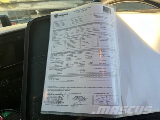 Scania G410 Sopmaskiner