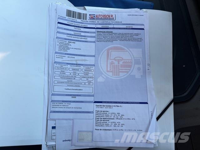 Scania G410 Sopmaskiner