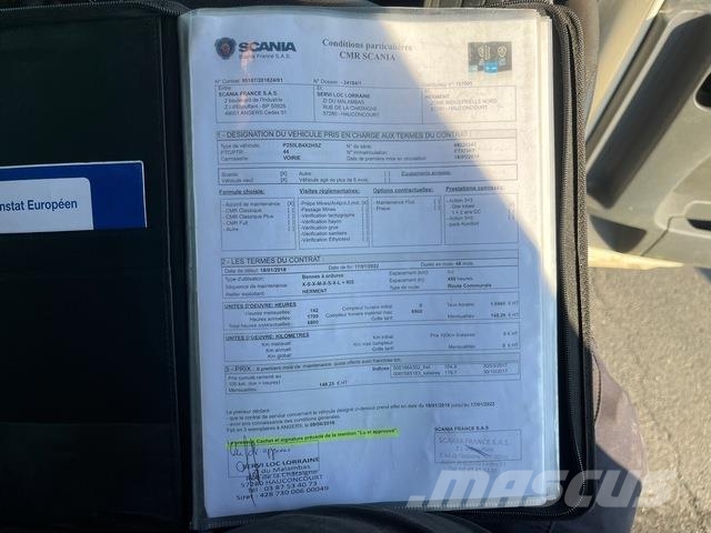 Scania P250 Sopmaskiner