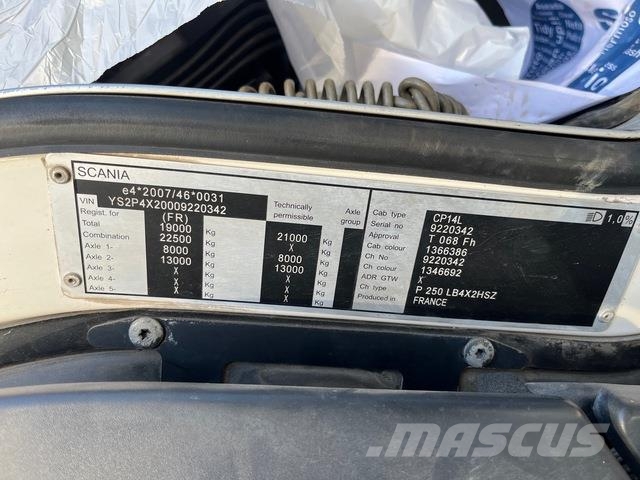 Scania P250 Sopmaskiner