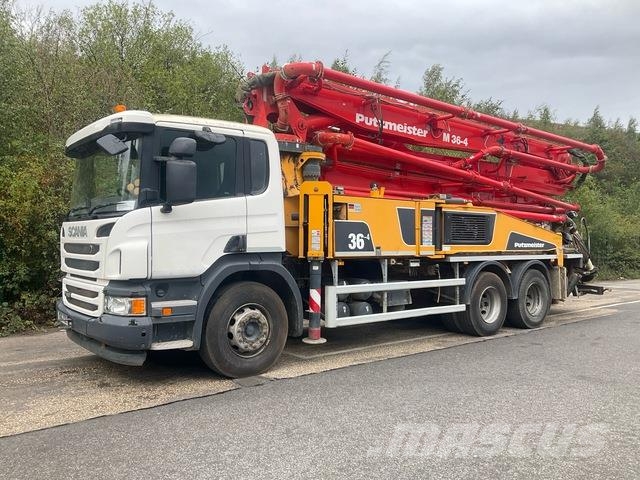 Scania P410CB Betonipumppuautot
