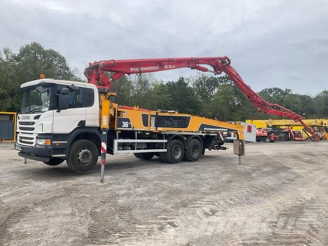Scania P410CB Betonipumppuautot