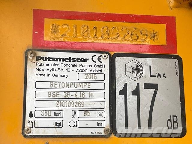 Scania P410CB Betonipumppuautot