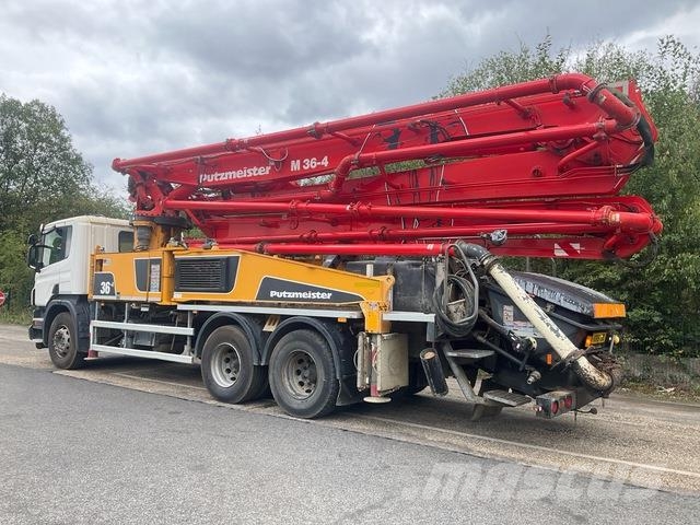 Scania P410CB Betonipumppuautot