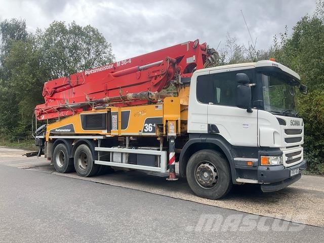 Scania P410CB Betonipumppuautot