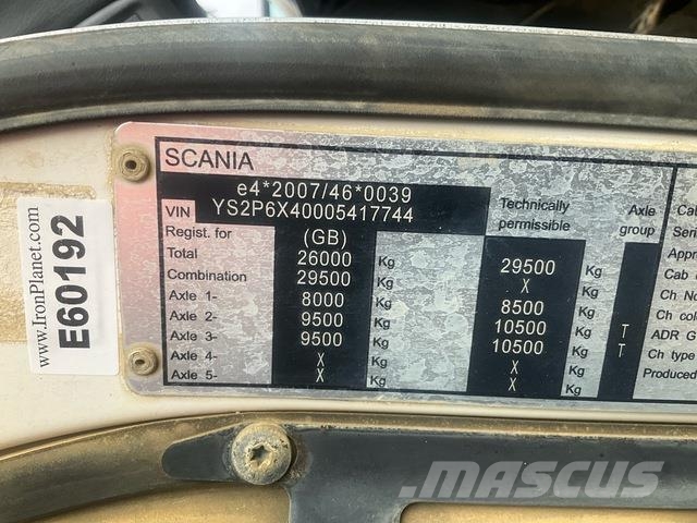 Scania P410CB Betonipumppuautot