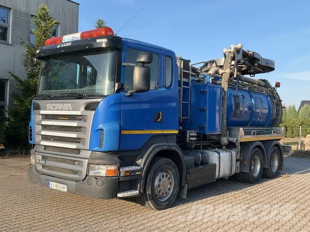 Scania R420CB Kombinované/Čerpací cisterny