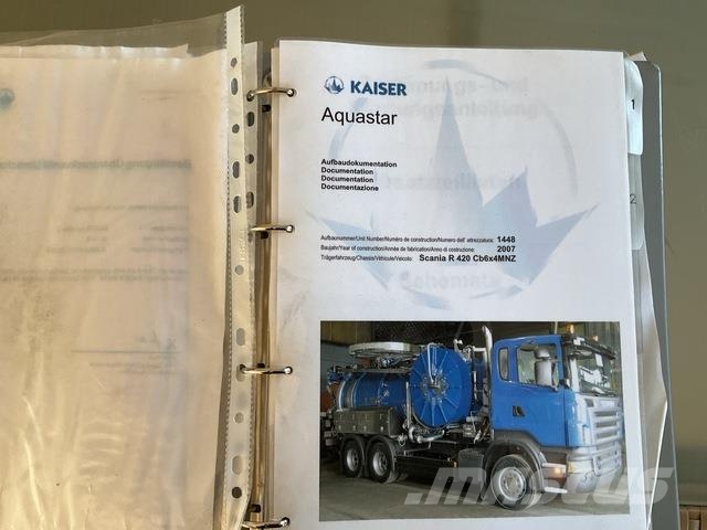 Scania R420CB Kombinované/Čerpací cisterny
