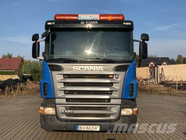 Scania R420CB Kombinované/Čerpací cisterny