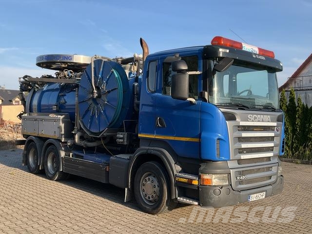 Scania R420CB Kombinované/Čerpací cisterny