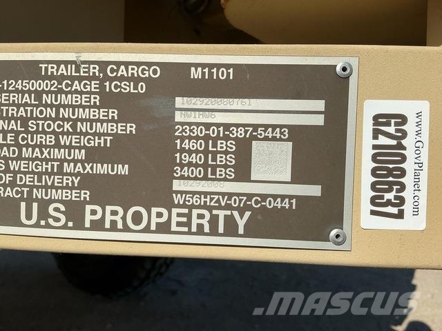 Schutt M1101 Outros reboques