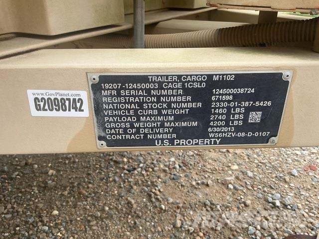 Schutt M1102 Outros reboques