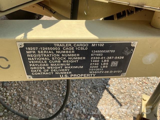 Schutt M1102 Други ремаркета