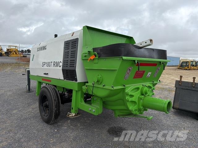 Schwing SP1807 RMC Concrete pump trucks