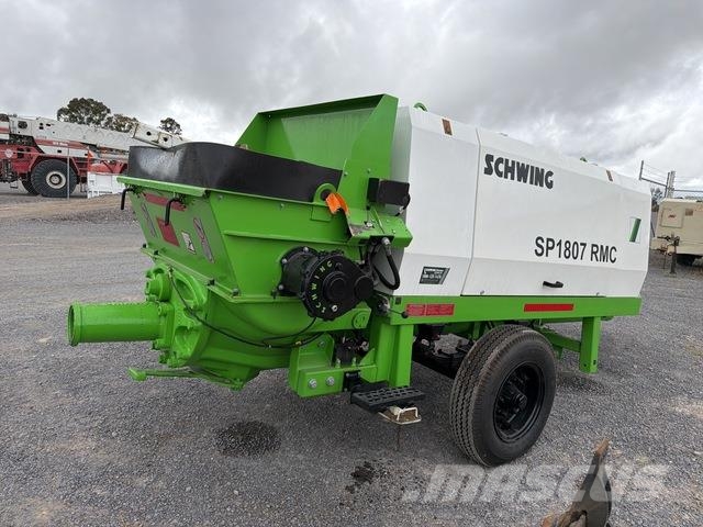 Schwing SP1807 RMC Concrete pump trucks