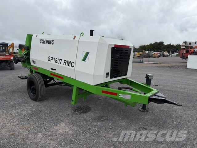 Schwing SP1807 RMC Concrete pump trucks